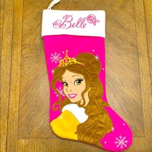 Princess Belle Christmas stocking